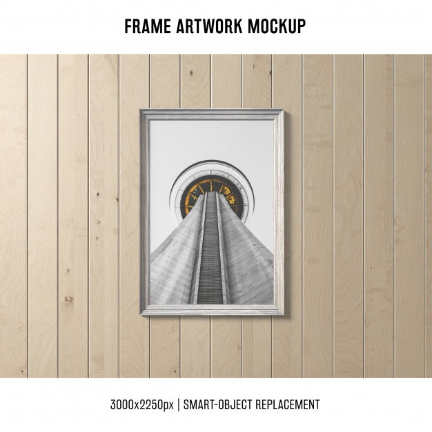 Frame Artwork Mock Up Psd