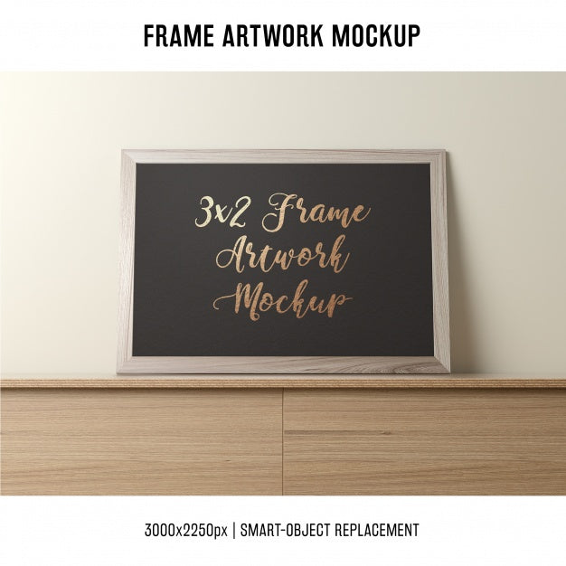 Frame Artwork Mockup Psd