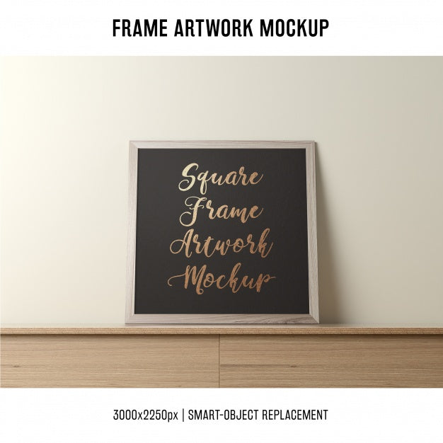 Frame Artwork Mockup Psd