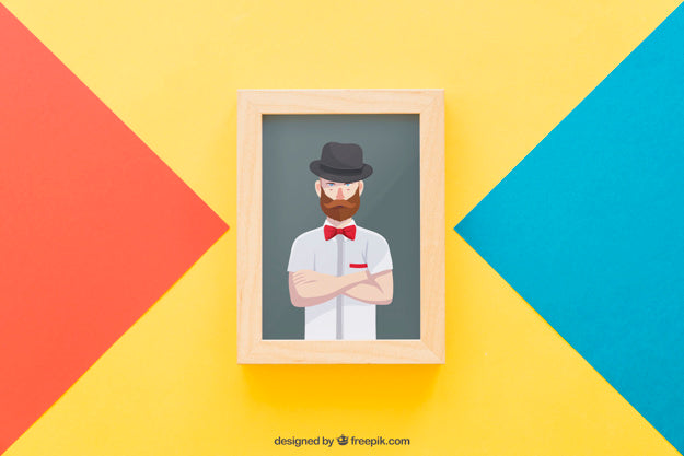 Frame Mock Up Concept Psd