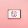 Frame Mock-Up On Pink Background Psd