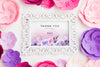 Frame Mock-Up With Paper Flowers Psd