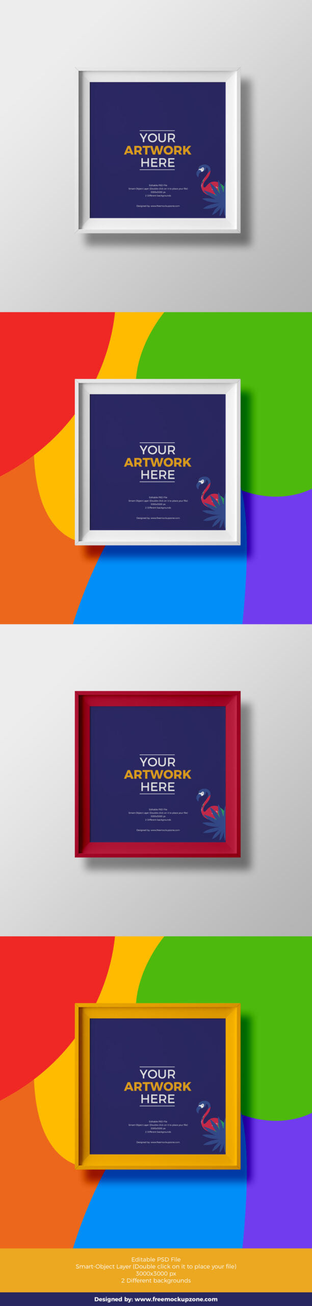 Frame Mockup For Design & Branding