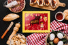 Frame Mockup With Traditional Spanish Food Psd