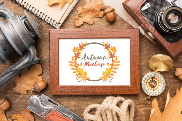 Frame Of Traveling Tools Psd