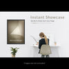 Frame On White Wall Mock Up Psd