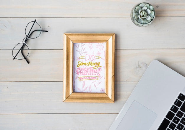 Frame With Motivational Message Psd