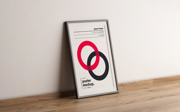 Framed Poster Template Mokcup Psd