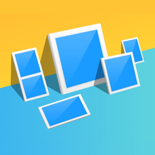 Frames Mock Up Design Psd