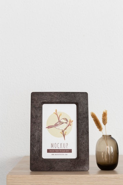 Frames With Ornamental Elements Mockup Psd