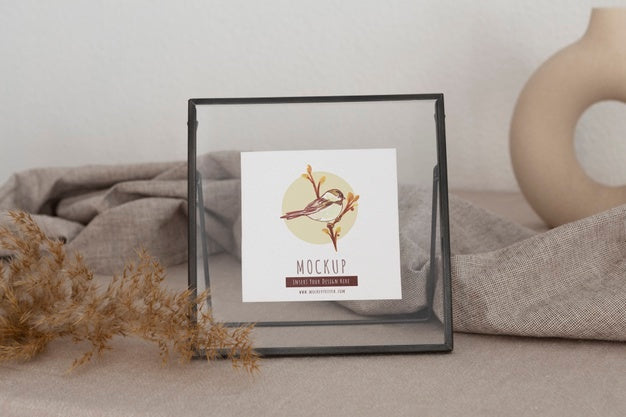 Frames With Ornamental Elements Mockup Psd