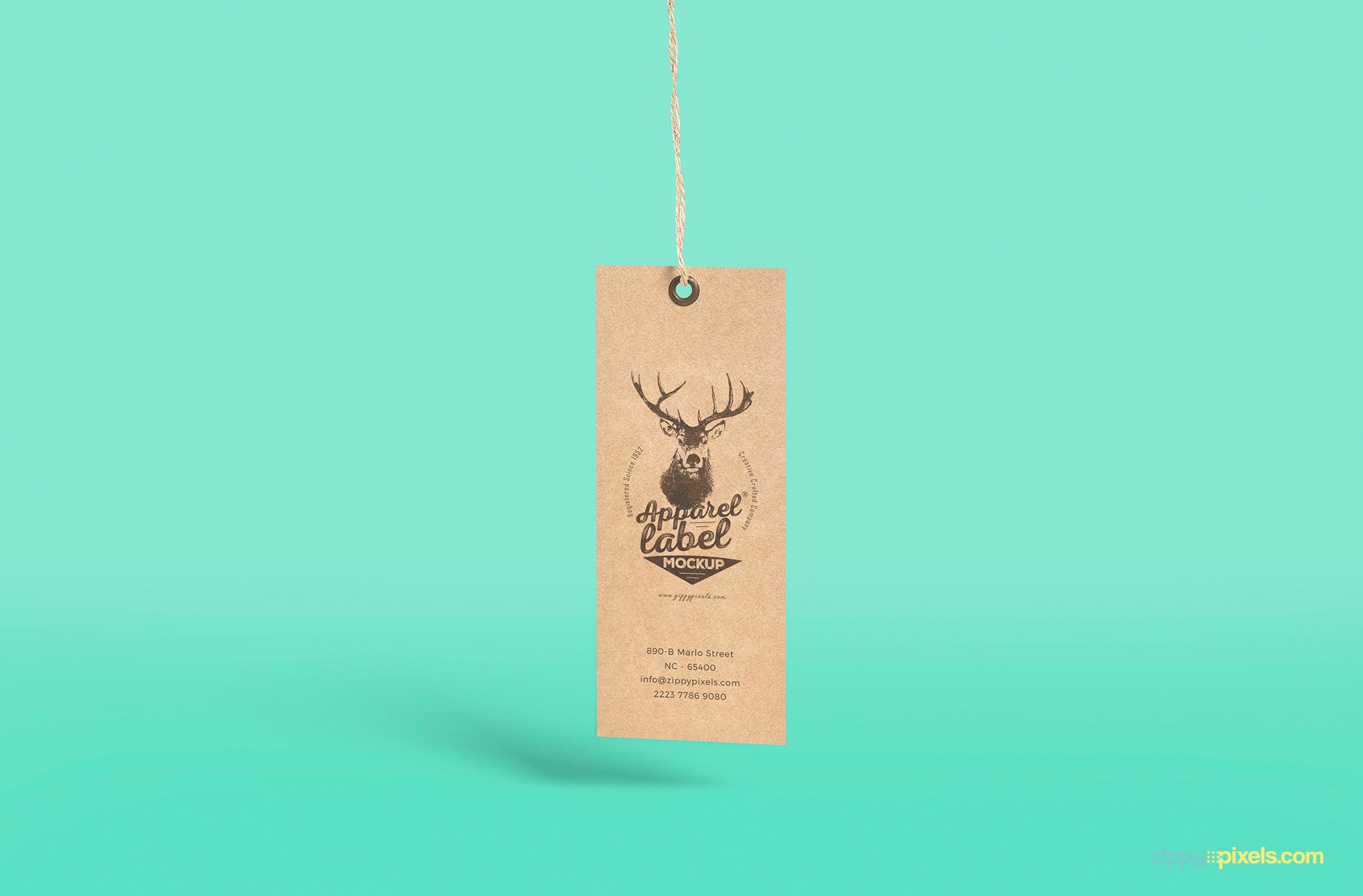 Superious Apparel Label Mockup