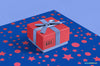 Gorgeous Gift Box Mockup PSD