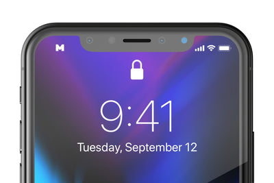 iPhone X Screen Front View (Mockup)