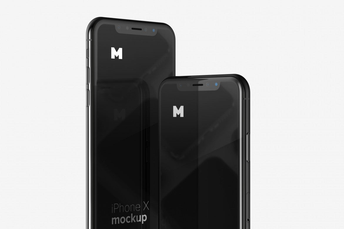 High-Resolution iPhone X Mockup