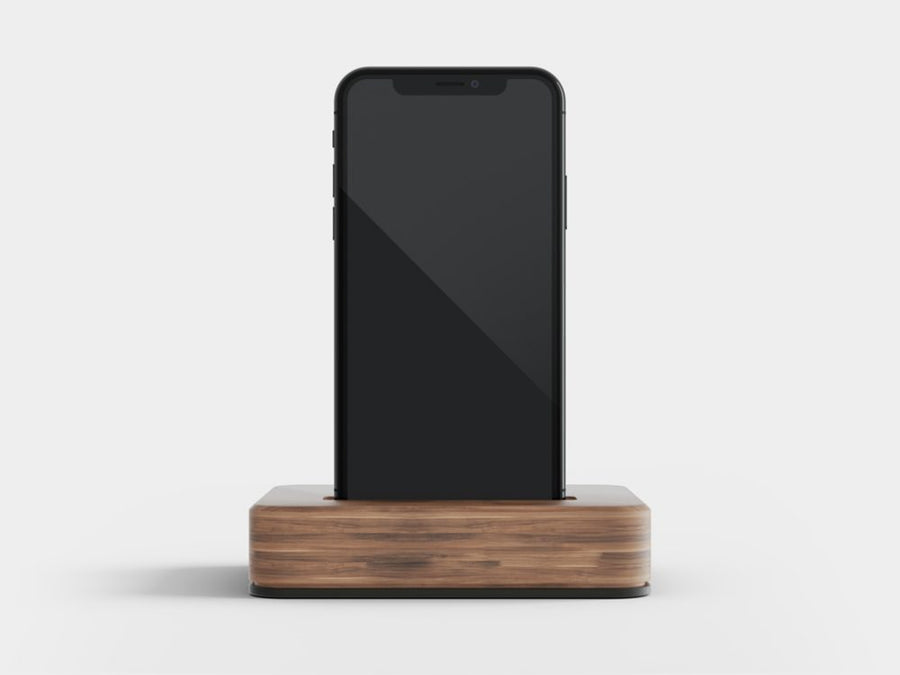iPhone X on a Dock Mockup PSD