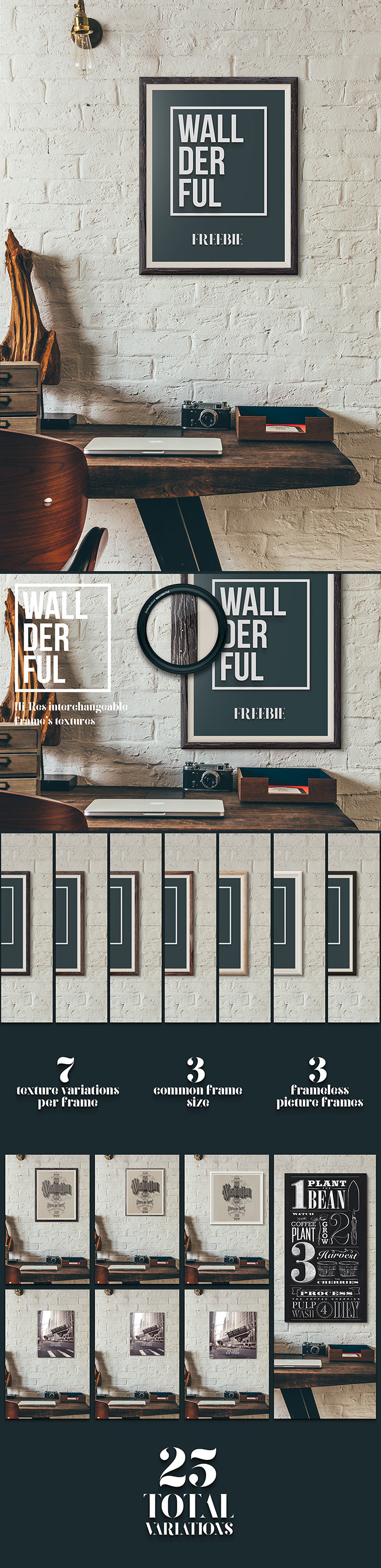 Wallderful: Frame Mockups