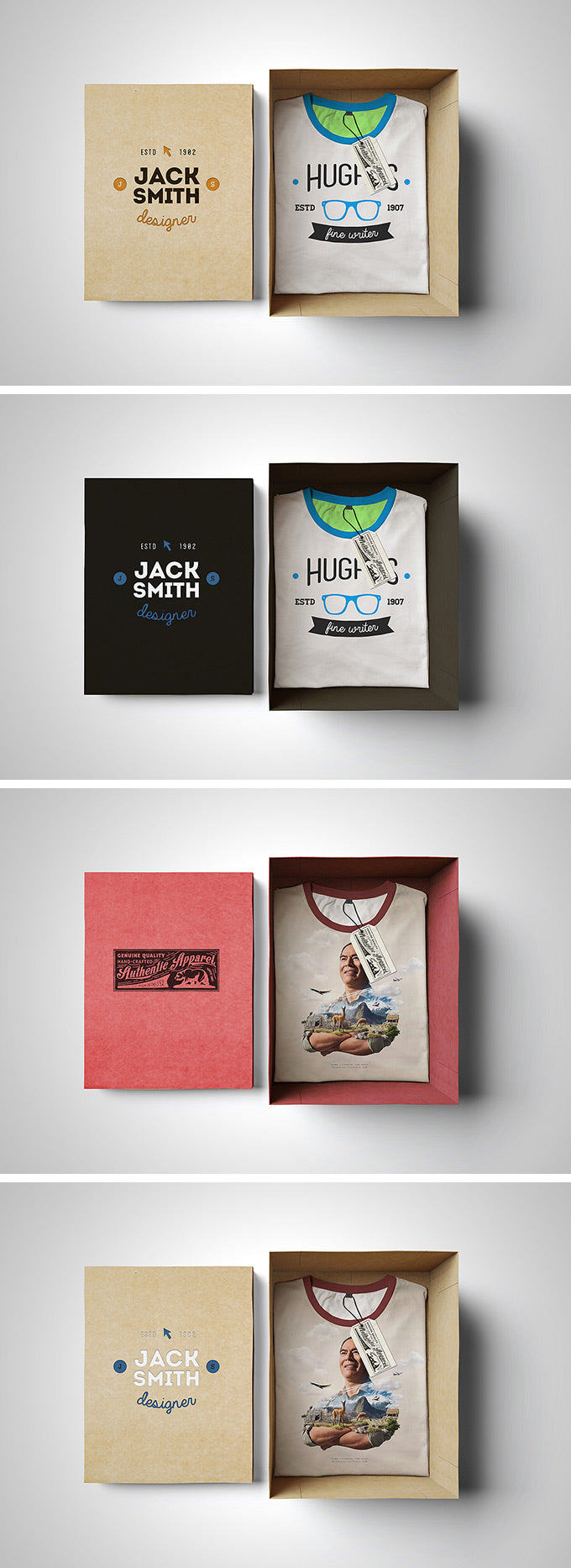 T-Shirt Mockup in a Box Edition