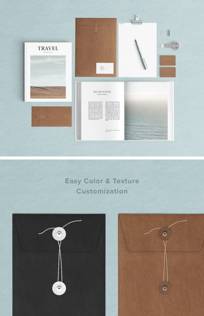 Professional Stationery Mockup