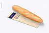 French Bread Paper Bag Mockup Psd