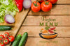 Fresh And Healthy Vegetables Mock-Up Psd