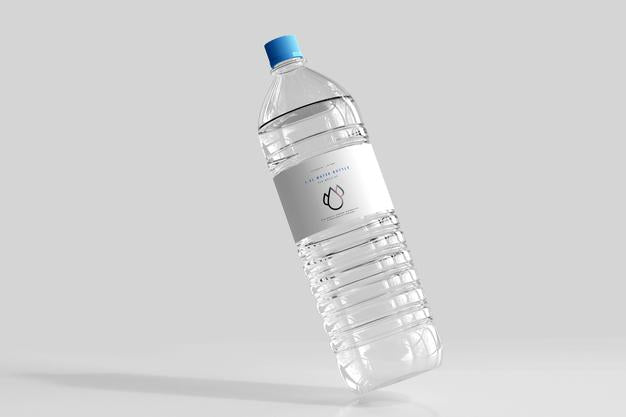 Fresh Water Bottle Mockup Psd