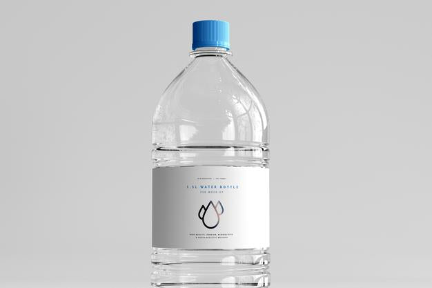 Fresh Water Bottle Mockup Psd
