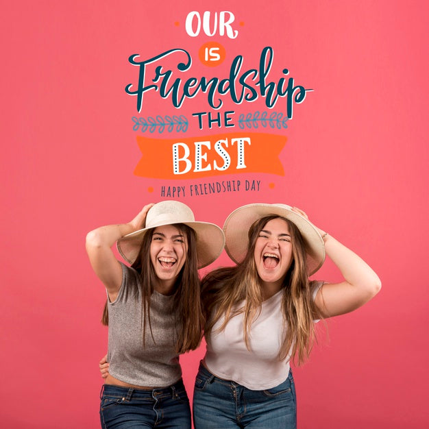 Friends Having Fun During Friendship Day Psd