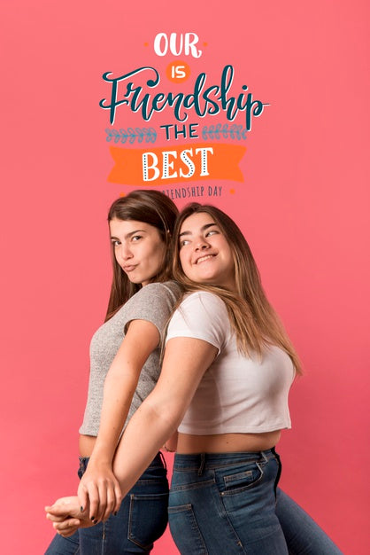 Friends Having Fun On Friendship Day Psd