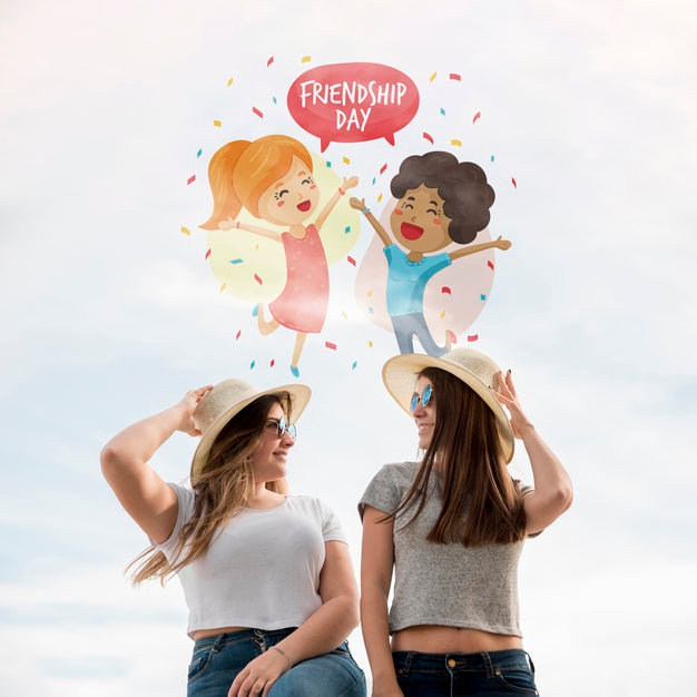 Friends Having Fun Together Psd