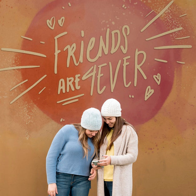 Friends Out Together To Celebrate Psd