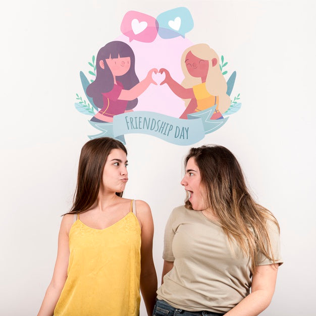 Friends Spending Friendship Day Together Psd