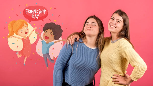 Friends Together On Friendship Day Psd