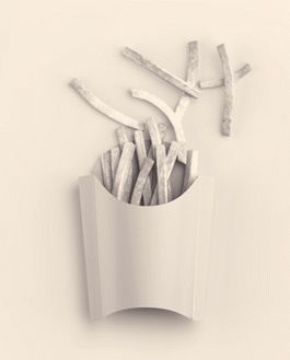 Fries Box Mockup – Photoshop .Psd