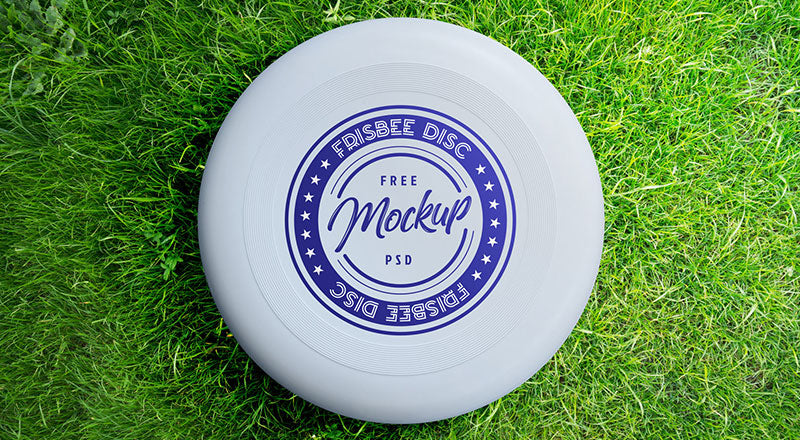 Frisbee Disc Mockup Psd