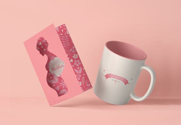 Front View Arrangement For Mother'S Day Psd