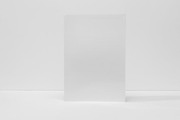 Front View Blank Book Psd