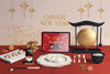 Front View Cutlery And Fortune Cookies For Chinese New Year Psd