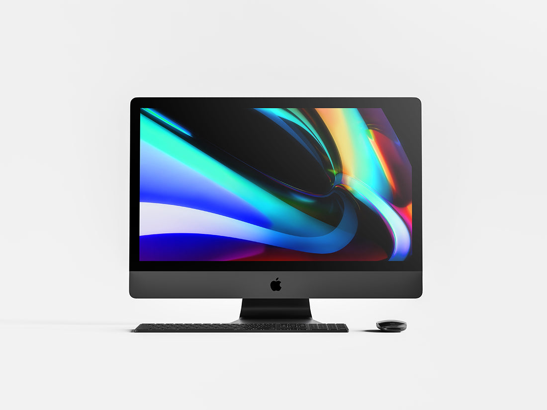 Front View Imac Pro Mockup