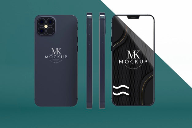 Front View New Phone Pack Psd