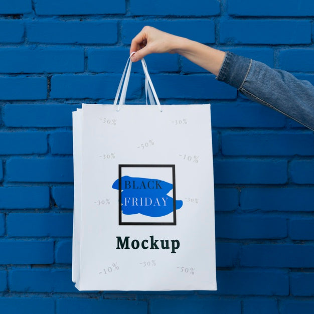 Front View Of Black Friday Concept Mock-Up Psd