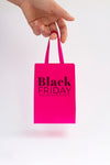 Front View Of Black Friday Concept On Plain Background Psd