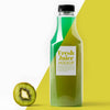 Front View Of Bottle With Kiwi Psd