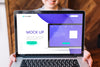 Front View Of Business Concept Mock-Up Psd