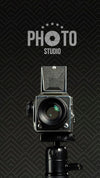 Front View Of Camera For Photo Studio Psd