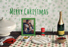 Front View Of Christmas Concept Mock-Up Psd