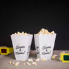 Front View Of Cinema Glasses And Cups Of Popcorn Psd