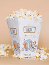 Front View Of Cinema Popcorn In Cup Psd
