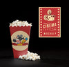 Front View Of Cinema Popcorn Psd