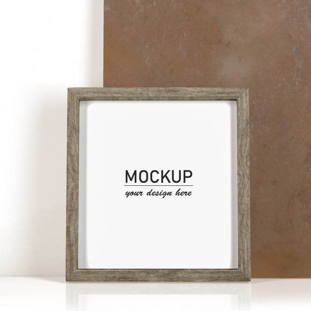 Front View Of Frame Decor Psd